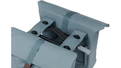 Basil City Double Pannier Bag MIK  L blau Produktbild 2
