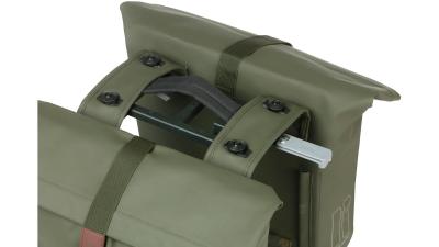 Basil City Double Pannier Bag MIK  XL gr&uuml;n Produktbild 2