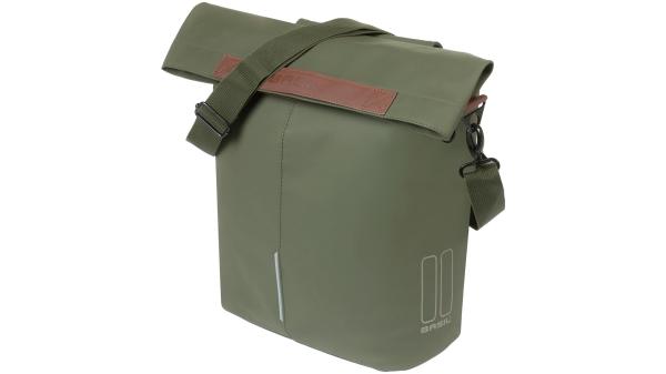 Basil City Fahrradshopper Vegan Leather  L gr&uuml;n