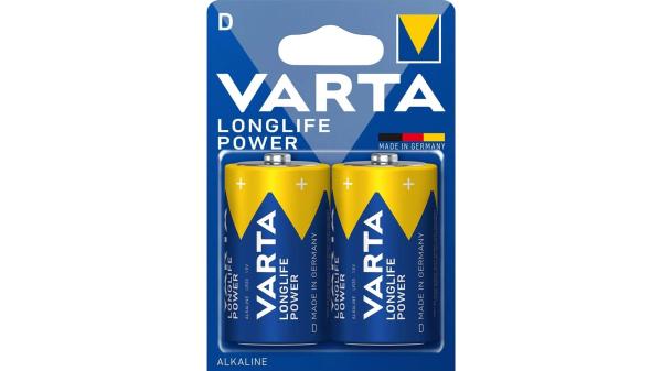 Varta Longlife Power - High Energy   silber, gelb