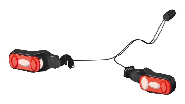 Uebler R&uuml;ckleuchtensatz  M14 schwarz, rot, transparent