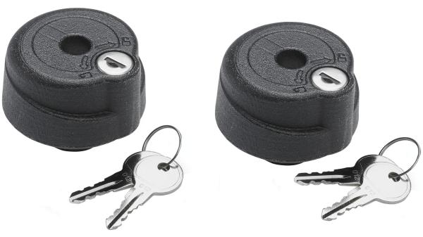 Uebler Knebelmutter  Unisize schwarz, silber