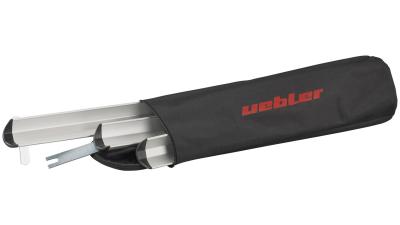 Uebler Auffahrschiene  M14 silber, schwarz Produktbild 1