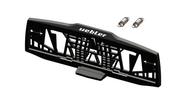 Uebler Kennzeichenhalterung  Unisize schwarz