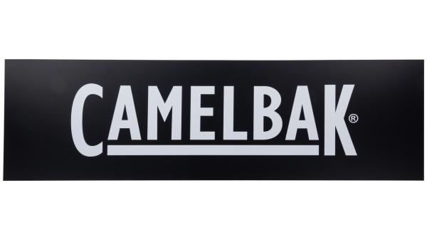 Camelbak Logotafel  XXL schwarz, wei&szlig;