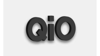QIO Wandlogo  XXL schwarz Produktbild 1