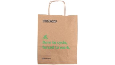 CONTEC Paper.Bag  L braun, bunt Produktbild 1