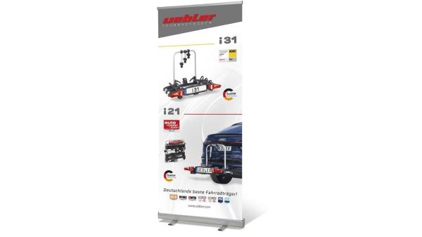 Uebler Roll-Up Display  Unisize bunt