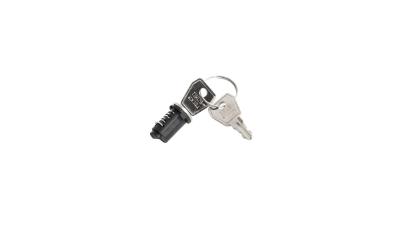 Atera Zylinderschloss  Unisize silber, schwarz Produktbild 1