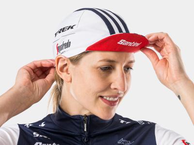 Santini Kopfbedeckung Santini Trek-Segafredo Fahrradkappe Produktbild 1
