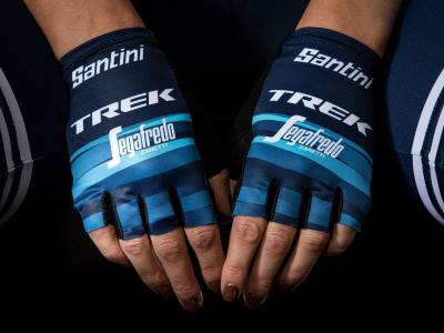 Santini Handschuh Santini Trek-Segafredo Team Women S Blue Produktbild 3