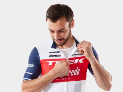 Santini Trikot Santini Trek-Segafredo Replica L White/Blue Produktbild 3