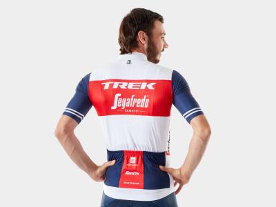 Santini Trikot Santini Trek-Segafredo Replica XL White/Blu Produktbild 1