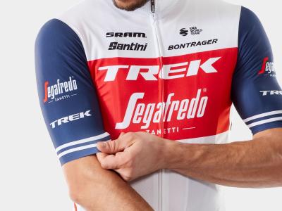 Santini Trikot Santini Trek-Segafredo Replica XL White/Blu Produktbild 4