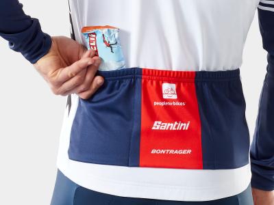 Santini Trikot Santini Trek-Segafredo Race Langarm S White Produktbild 2
