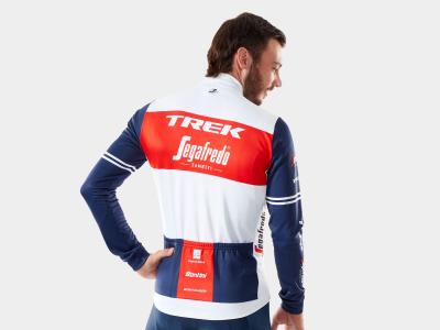 Santini Trikot Santini Trek-Segafredo Race Langarm L White Produktbild 1