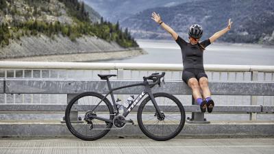 Trek Domane SL Disc F/S 56 Satin Dark Prismatic/Satin T Produktbild 5