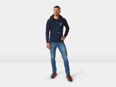 Santini Jacke Santini Trek-Segafredo Hoodie S Dark Blue Produktbild 5