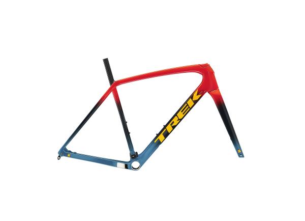Trek Boone Disc F/S 56 Radioactive Red to Navy to Teal