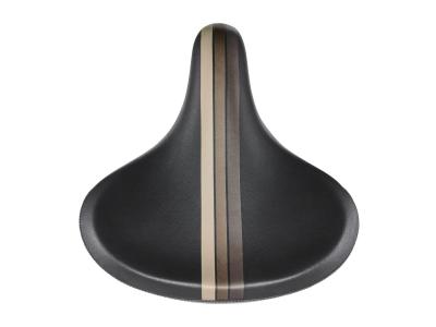 Electra Sattel Electra Retro Stripe mit Elastomeren Black Produktbild 1