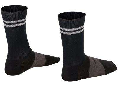 Trek Socke Trek Race Reflective Crew L (42-44) Black Produktbild 1