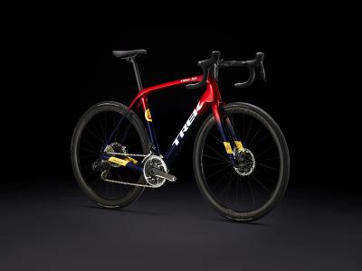 Trek Domane SLR 9 eTap 47 Metallic Red Smoke to Blue Sm Produktbild 1