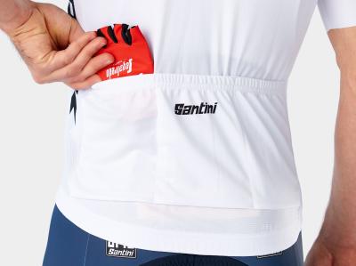 Santini Trikot Santini Trek-Segafredo Replica S White/Red Produktbild 2