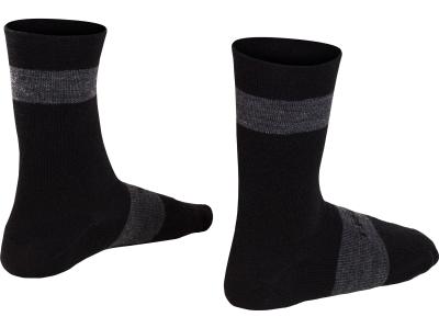 Trek Socke Trek Race Crew Merinowolle L (42-44) Black Produktbild 1