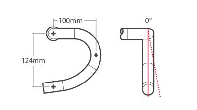 Bontrager Bar Bontrager PRO VR-C Road 31.8mm Clamp 40cm Carb Produktbild 3
