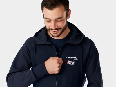 Santini Jacke Santini Trek-Segafredo Hoodie S Dark Blue Produktbild 2