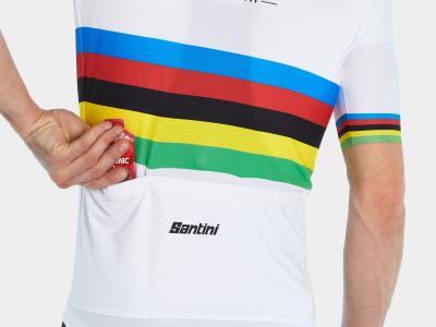 Santini Trikot Santini Trek-Segafredo Rainbow Replica L Wh Produktbild 2