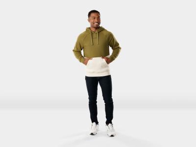 Trek Oberteil Trek Color Block Hoodie L Olive/Cream Produktbild 2