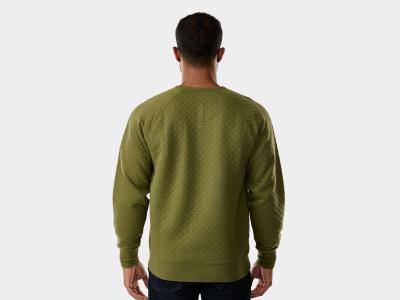 Trek Oberteil Trek Quilted Crewneck S Olive Produktbild 1