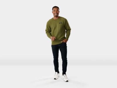 Trek Oberteil Trek Quilted Crewneck XXL Olive Produktbild 2