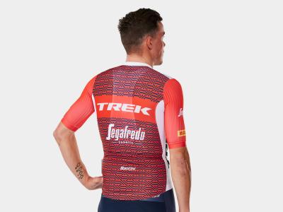 Santini Trikot Santini Trek-Segafredo Team L White/Red Produktbild 1