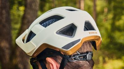 Trek Helm Trek Quantum WaveCel S Era White/Gold CE Produktbild 10