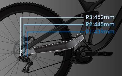 Trek Session 9 X01 R3 Liquid Silver Produktbild 11