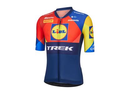 Santini Trikot Santini Trek Team S Blue/Yellow Produktbild 2