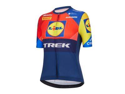 Santini Trikot Santini Trek Replica Women M Blue/Yellow Produktbild 2