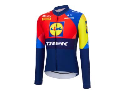 Santini Trikot Santini Trek Race Langarm XS Blue/Yellow Produktbild 2