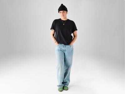 Trek Shirt Trek Monochromatic Logo L Black/Black Produktbild 2