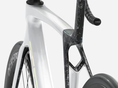 Trek Madone SL 6 XS Gloss Crystal White/Matte Deep Smok Produktbild 3