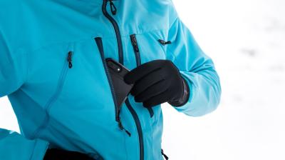Bontrager Glove Bontrager Circuit Wind Women SM Radioactive Produktbild 5