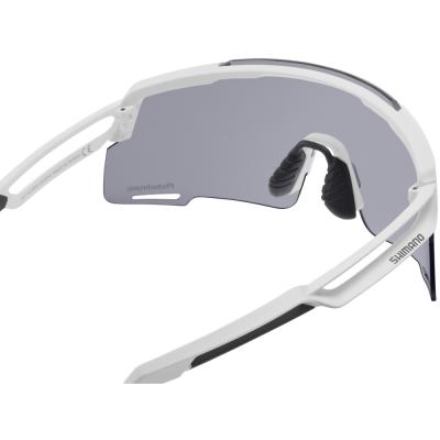 SHIMANO BRILLE EQUINOX PHOTOCHROMIC GRAY MATTE WHITE Produktbild 3