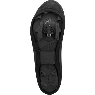 SHIMANO DUAL CR SHOE COVER  NEON YELLOW  S (SHOE SIZE 37-39) Produktbild 2