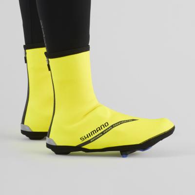 SHIMANO DUAL CR SHOE COVER  NEON YELLOW  M (SHOE SIZE 40-41) Produktbild 4