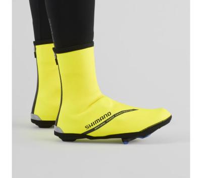 SHIMANO DUAL CR SHOE COVER  NEON YELLOW  XXL (SHOE SIZE 47-49) Produktbild 4