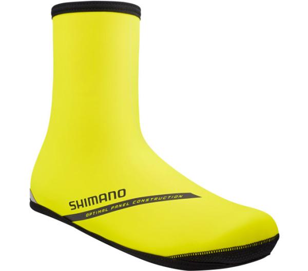SHIMANO DUAL CR SHOE COVER  NEON YELLOW  XXXL (SHOE SIZE 50-52)