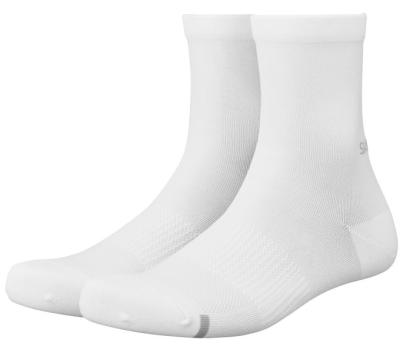 SHIMANO Performance Mid Socks White M-L ( Size 41-44) Produktbild 3