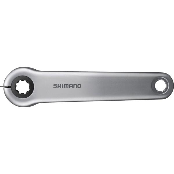 SHIMANO Kurbelarmset SHIMANO E-BIKE SYSTEMS FC-E6100 175 mm Silber